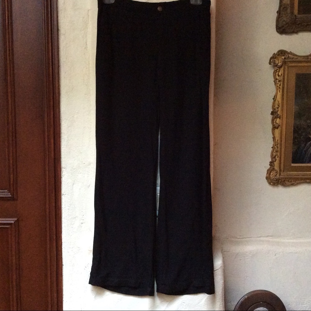 XCVI soft flowing black long pants